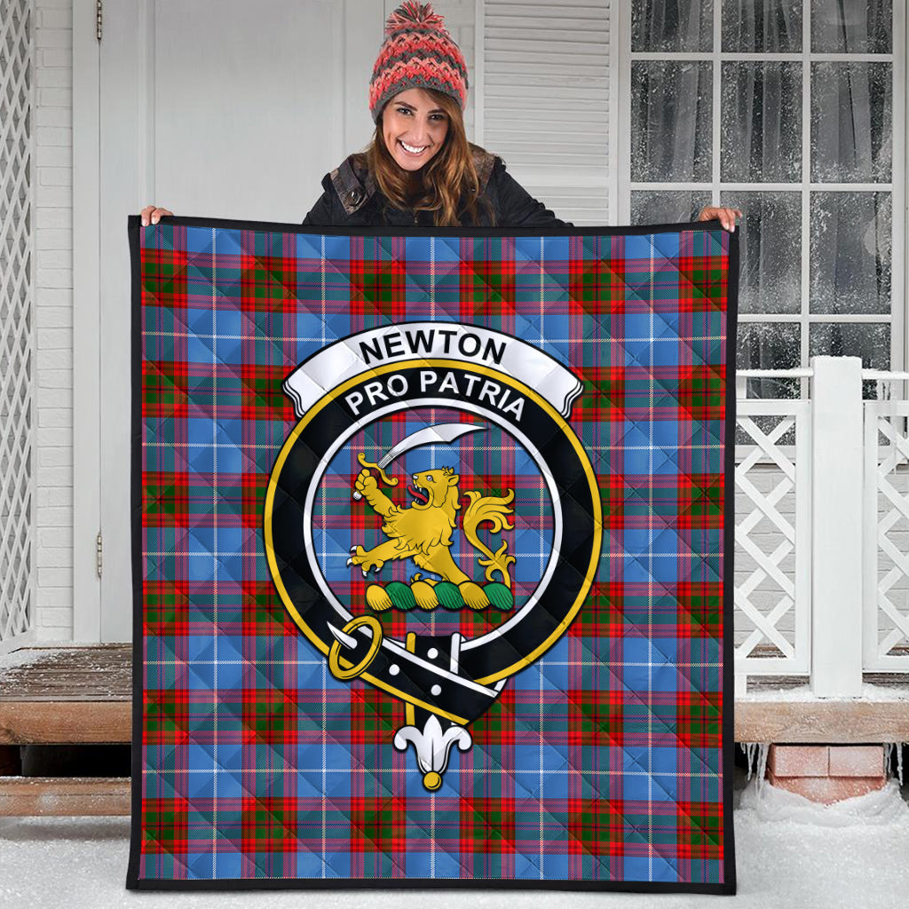 newton-tartan-quilt-with-family-crest