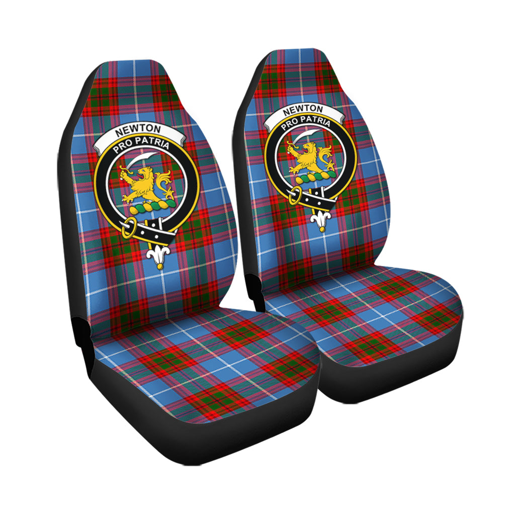 Newton Tartan Car Seat Cover with Family Crest - Tartan Vibes Clothing