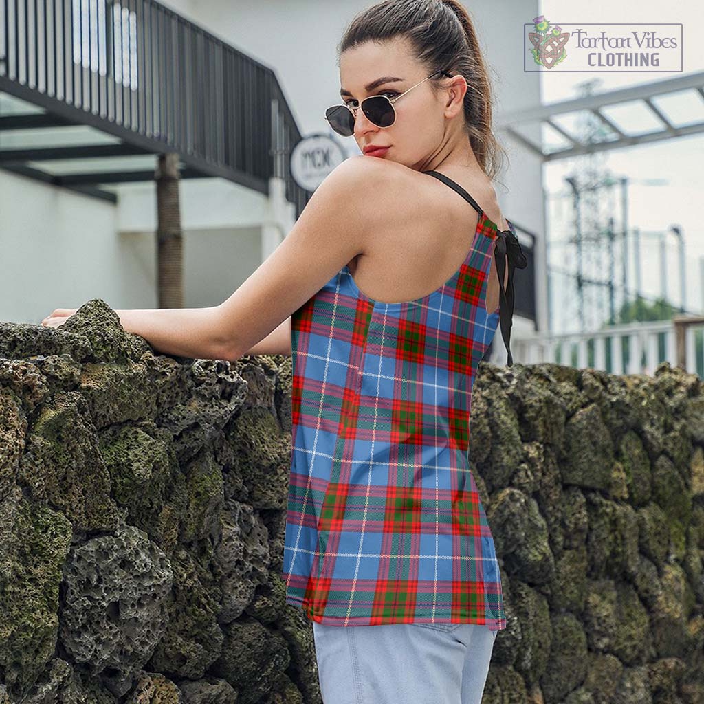 Newton Tartan Loose Halter Neck Camisole - Tartan Vibes Clothing