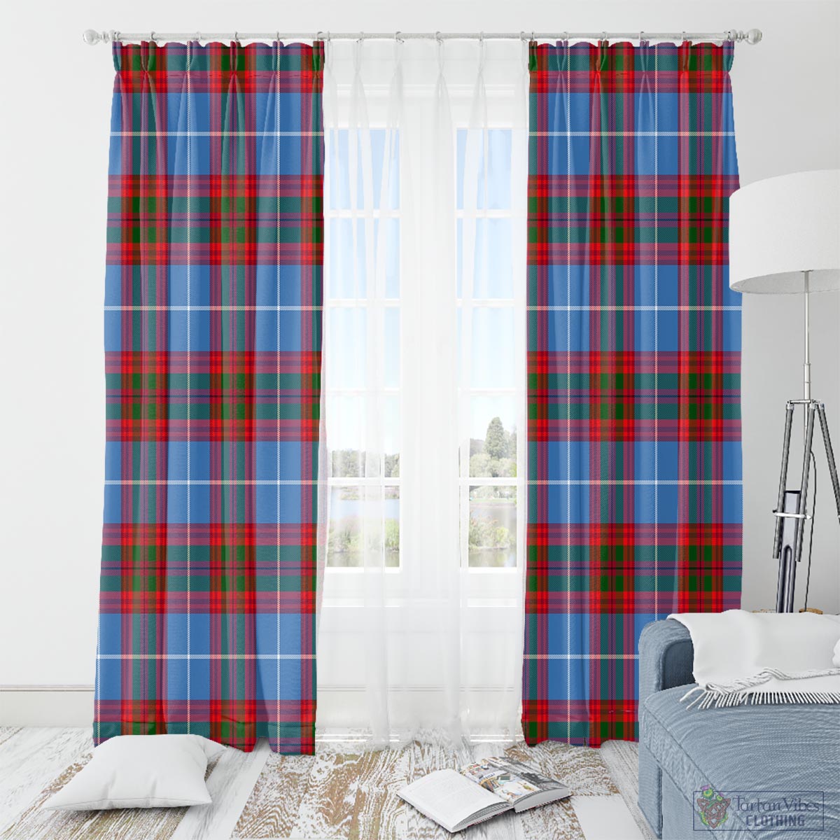 Newton Tartan Window Curtain