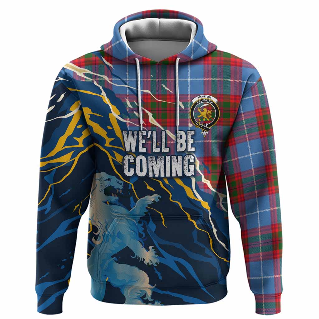 Newton Scotland Tartan Hoodie WC2026 Football - We'll Be Coming
