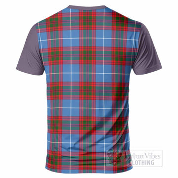 Newton Tartan Accent T-Shirt with Family Crest