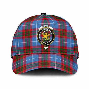 Newton Tartan Classic Cap with Family Crest