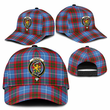 Newton Tartan Classic Cap with Family Crest