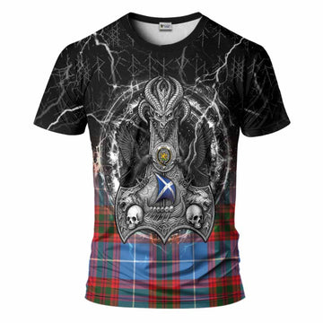 Newton Tartan Crest T-Shirt Celtic Odin's Raven Legacy