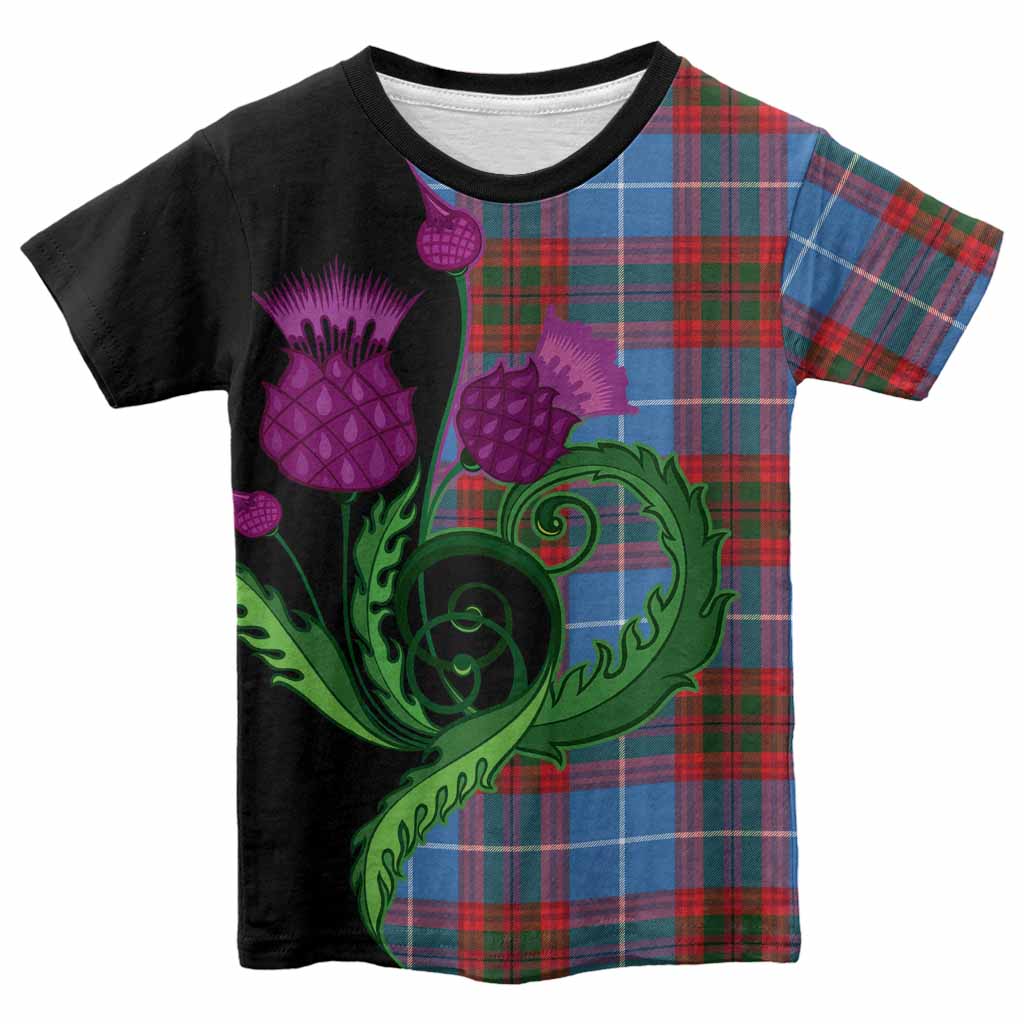 Newton Tartan Kid T-shirt Traditional Scottish Thistle