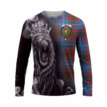 Newton Tartan Long Sleeve T-Shirt Roaring Lion Heritage