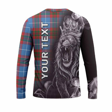 Newton Tartan Long Sleeve T-Shirt Roaring Lion Heritage