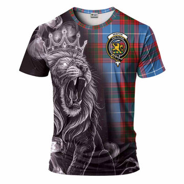 Newton Tartan T-Shirt Roaring Lion Heritage