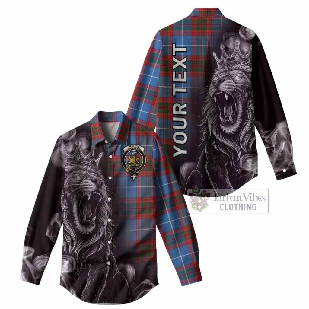 Newton Tartan Women Casual Shirt Roaring Lion Heritage