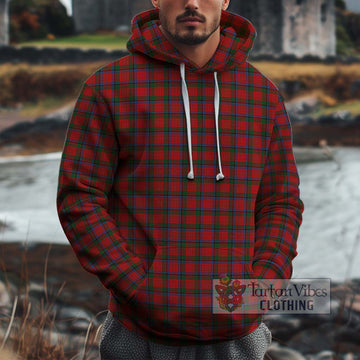 Nicolson Tartan Cotton Hoodie Pullover Hoodie XS - Tartan Vibes Clothing
