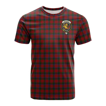 Nicolson Tartan T-Shirt with Family Crest