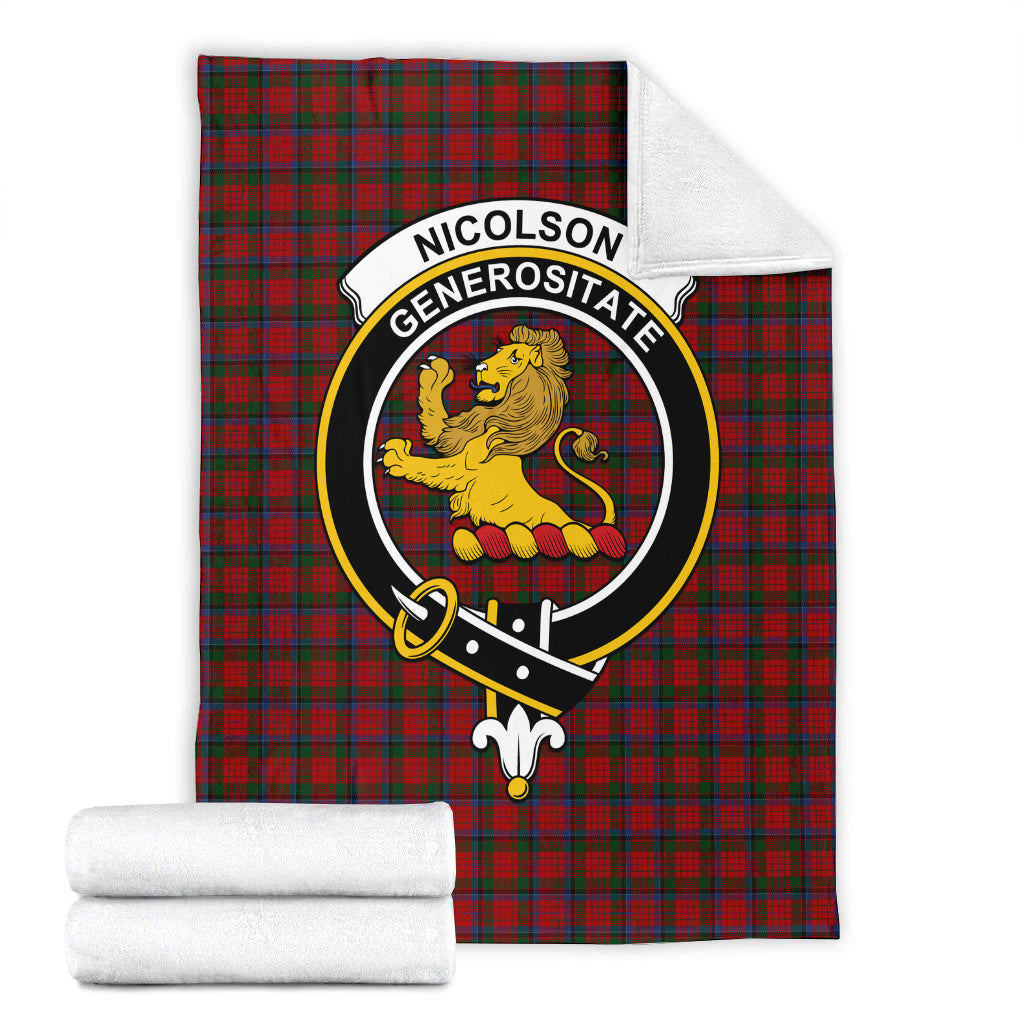 nicolson-tartab-blanket-with-family-crest