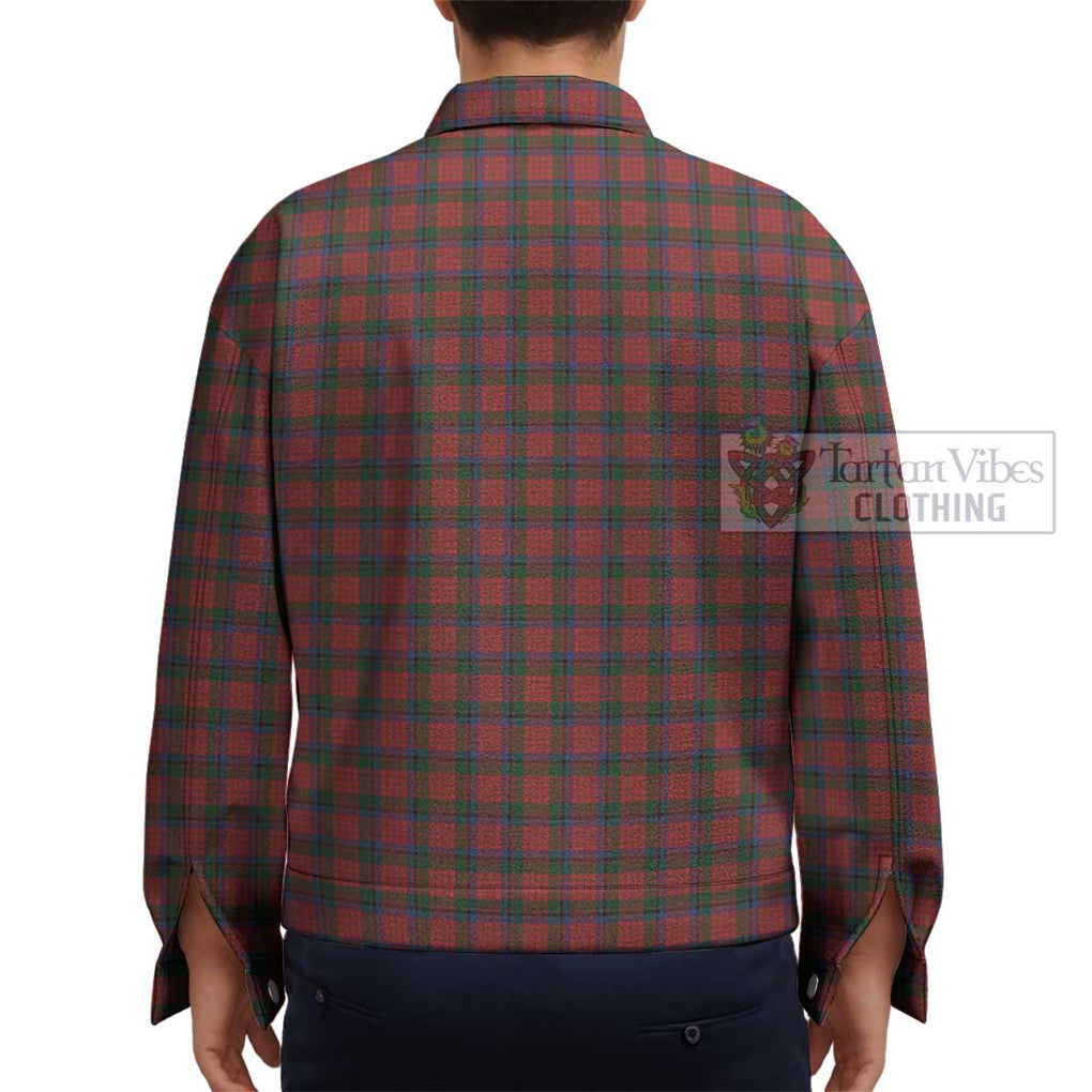 Nicolson Tartan Unisex Lapel Cotton Jacket - Tartan Vibes Clothing