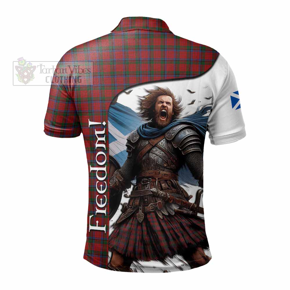 Tartan Vibes Clothing Nicolson Crest Tartan Polo Shirt Inspired by the Freedom of Scottish Warrior