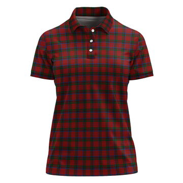 Nicolson Tartan Polo Shirt For Women