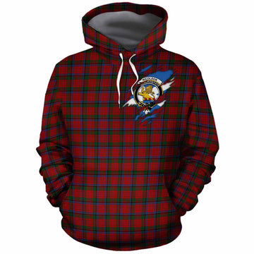 Nicolson Clan Crest In Me Tartan Cotton Hoodie Scotland Flag Style