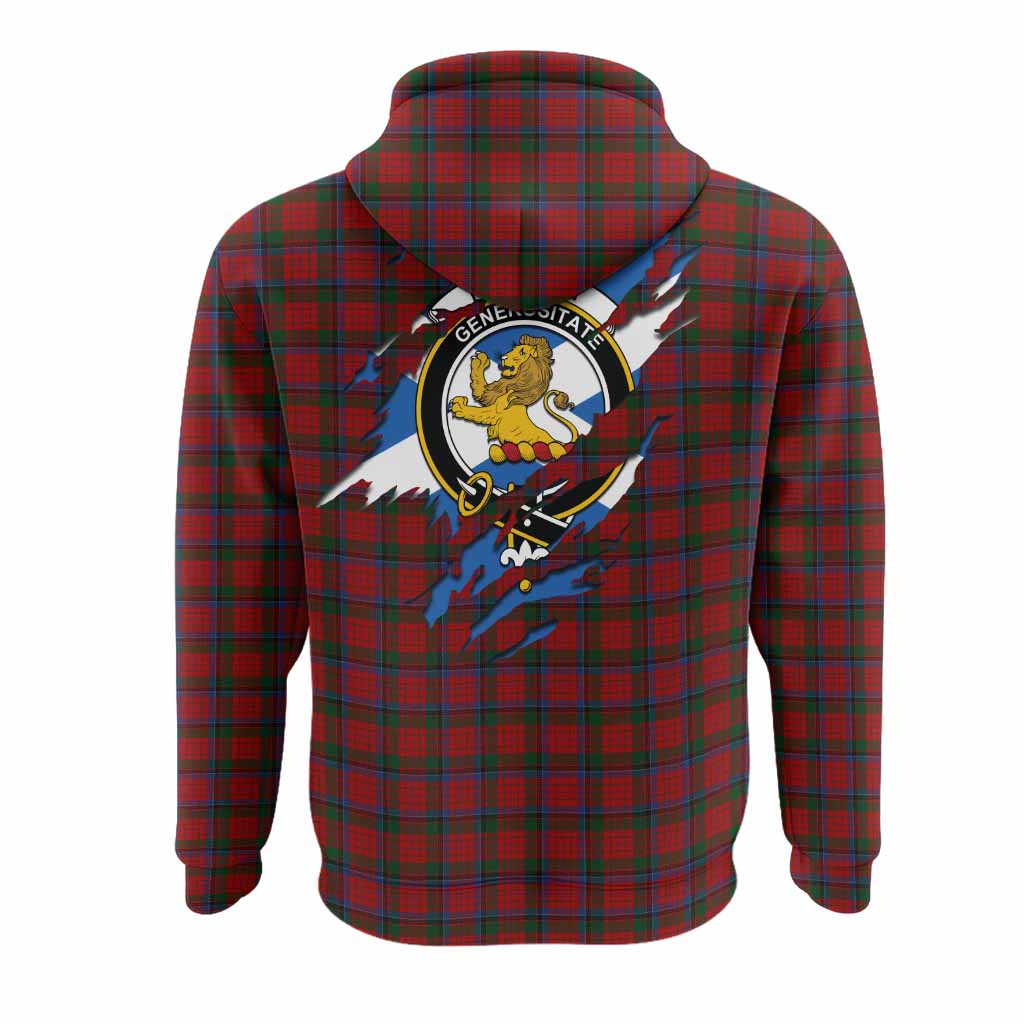 Nicolson Clan Crest In Me Tartan Hoodie Scotland Flag Style