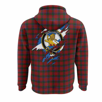 Nicolson Clan Crest In Me Tartan Hoodie Scotland Flag Style