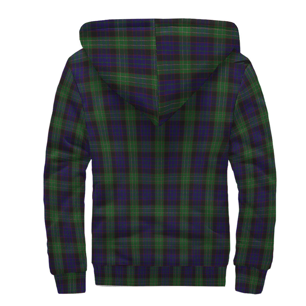 nicolson-green-hunting-tartan-sherpa-hoodie-with-family-crest