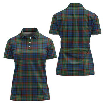 Nicolson Hunting Ancient Tartan Polo Shirt For Women