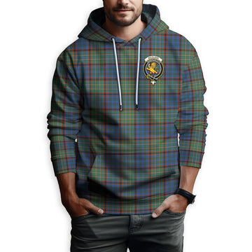 Nicolson Hunting Ancient Tartan Hoodie with Family Crest