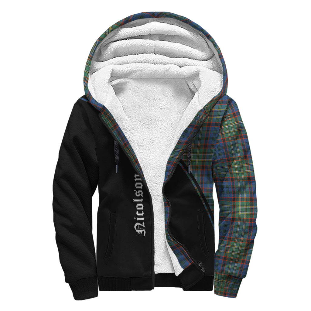 nicolson-hunting-ancient-tartan-sherpa-hoodie-with-family-crest-curve-style