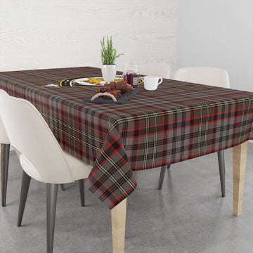 Nicolson Hunting Weathered Tatan Tablecloth with Family Crest