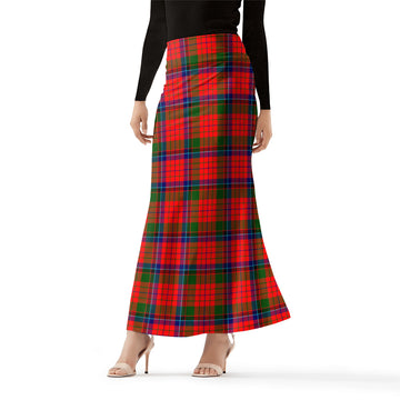 Nicolson Modern Tartan Womens Full Length Skirt