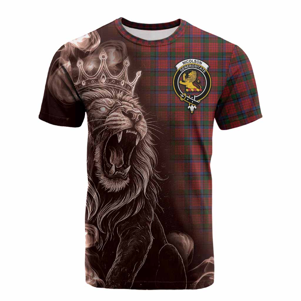 Nicolson Tartan Cotton T-shirt Roaring Lion Heritage