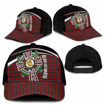 Nicolson Tartan Crest Classic Cap Scottish Thistle Celtic Cross Alba Gu Brath