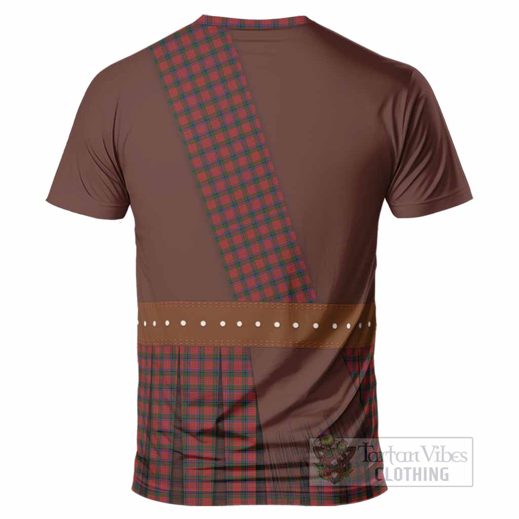 Nicolson Tartan Crest T-Shirt Kilt Costume Style