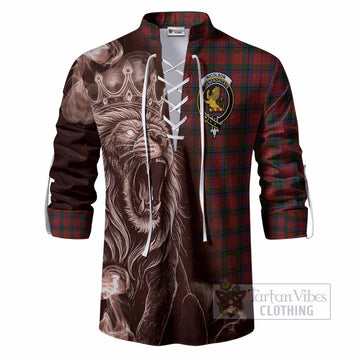 Nicolson Tartan Ghillie Shirt Roaring Lion Heritage
