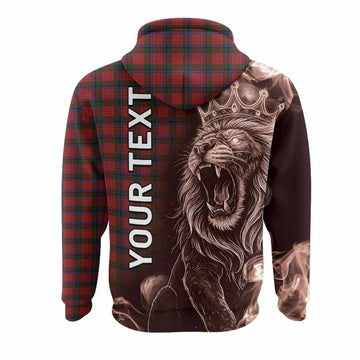 Nicolson Tartan Hoodie Roaring Lion Heritage