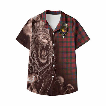 Nicolson Tartan Kid Hawaiian Shirt Roaring Lion Heritage