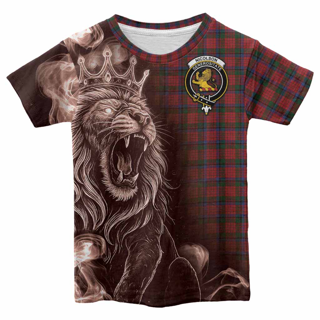 Nicolson Tartan Kid T-shirt Roaring Lion Heritage