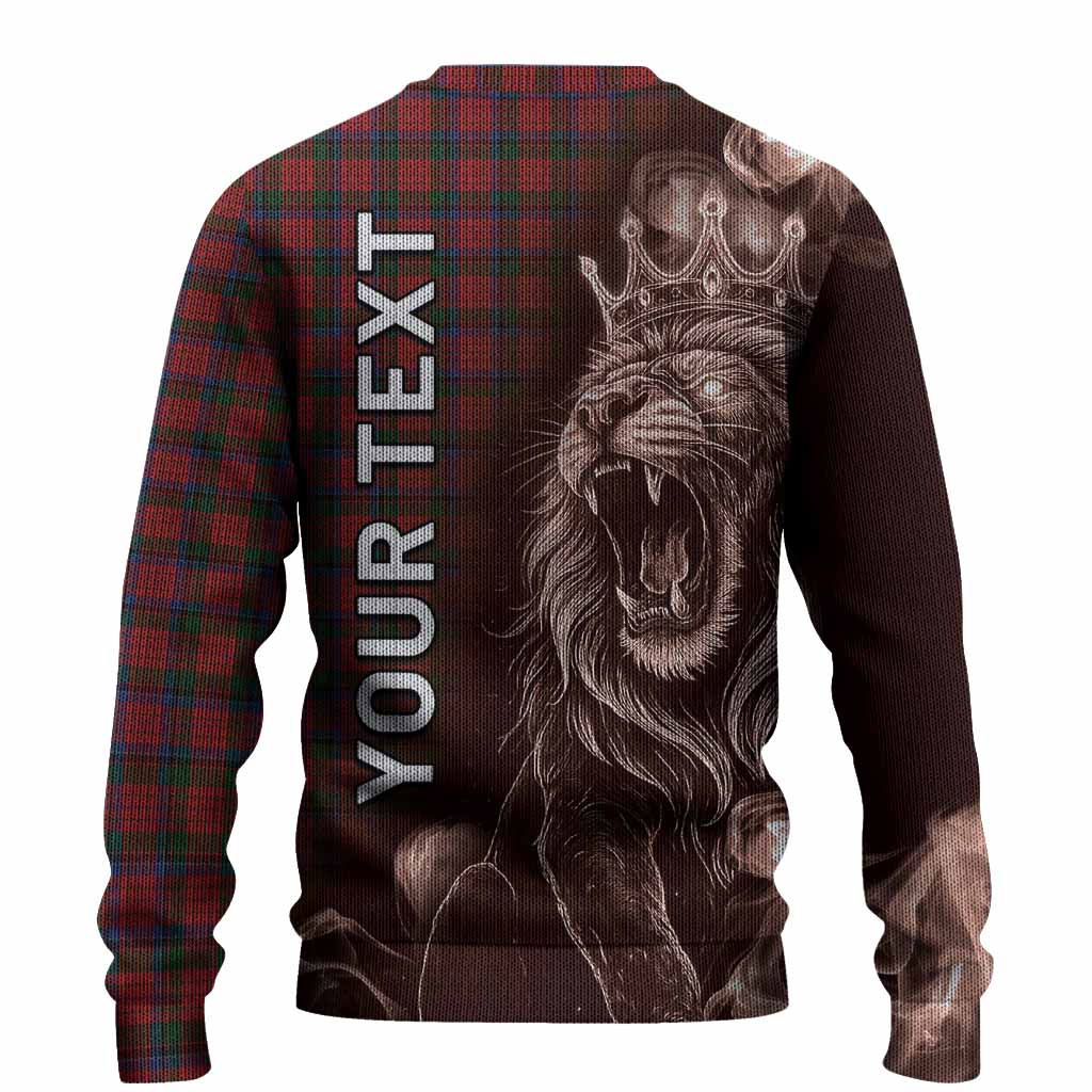 Nicolson Tartan Knitted Sweater Roaring Lion Heritage