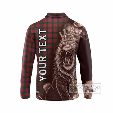 Nicolson Tartan Long Sleeve Polo Shirt Roaring Lion Heritage