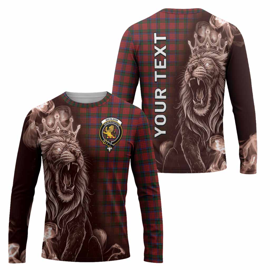 Nicolson Tartan Long Sleeve T-Shirt Roaring Lion Heritage