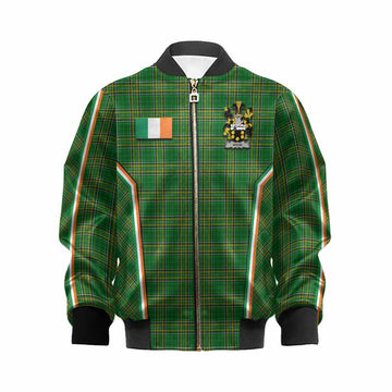 Nixon Irish Clan Coat of Arm Tartan Kid Bomber Jacket Flag Style