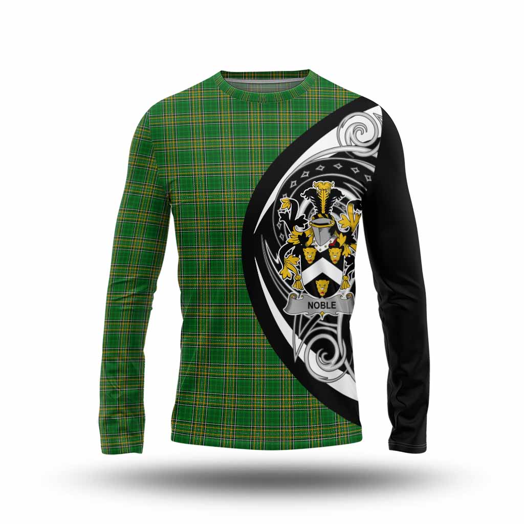 Noble Irish Clan Long Sleeve T-Shirt Celtic Circle Style Unisex - Tartan Vibes Clothing