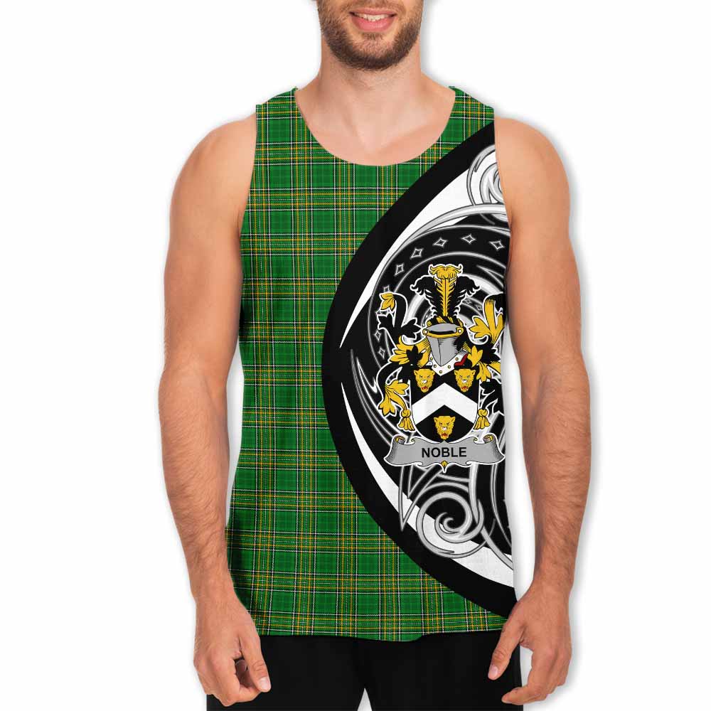 Tartan Vibes Clothing Noble Irish Clan Men's Tank Top Celtic Circle Style