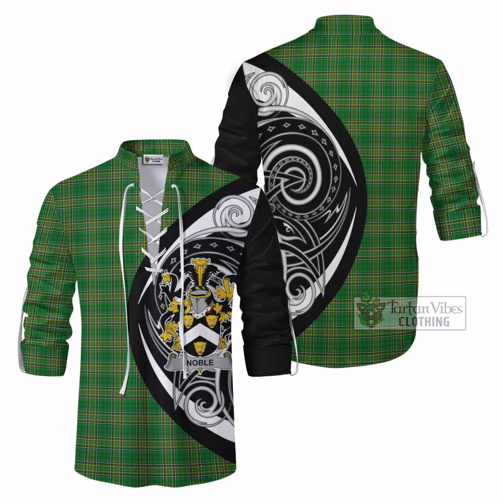Noble Irish Clan Ghillie Kilt Shirt Celtic Circle Style - Tartan Vibes Clothing