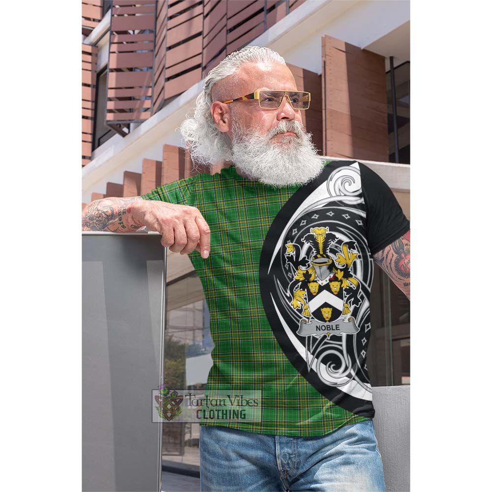 Tartan Vibes Clothing Noble Irish Clan Cotton T-shirt Celtic Circle Style