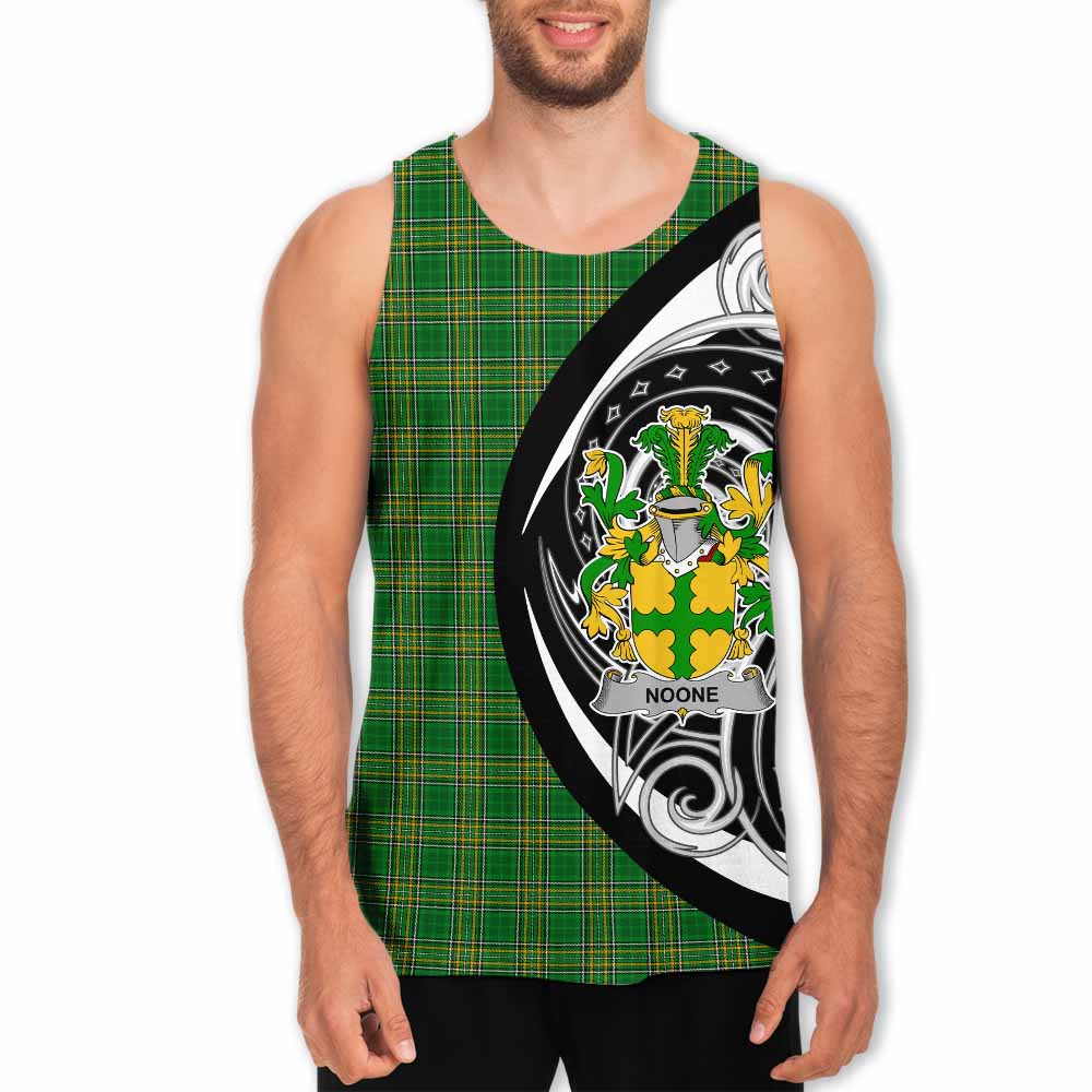 Noone Irish Clan Men's Tank Top Celtic Circle Style Men - Tartan Vibes Clothing