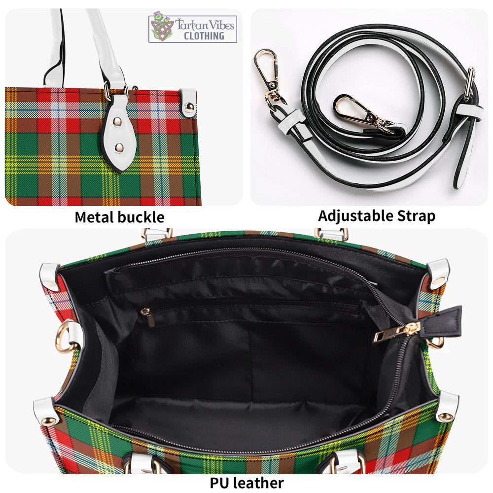 Tartan Vibes Clothing Northwest Territories Canada Tartan Luxury Leather Handbags