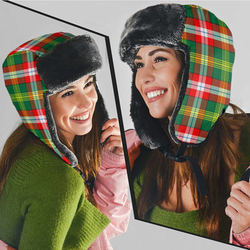 Northwest Territories Canada Tartan Winter Trapper Hat