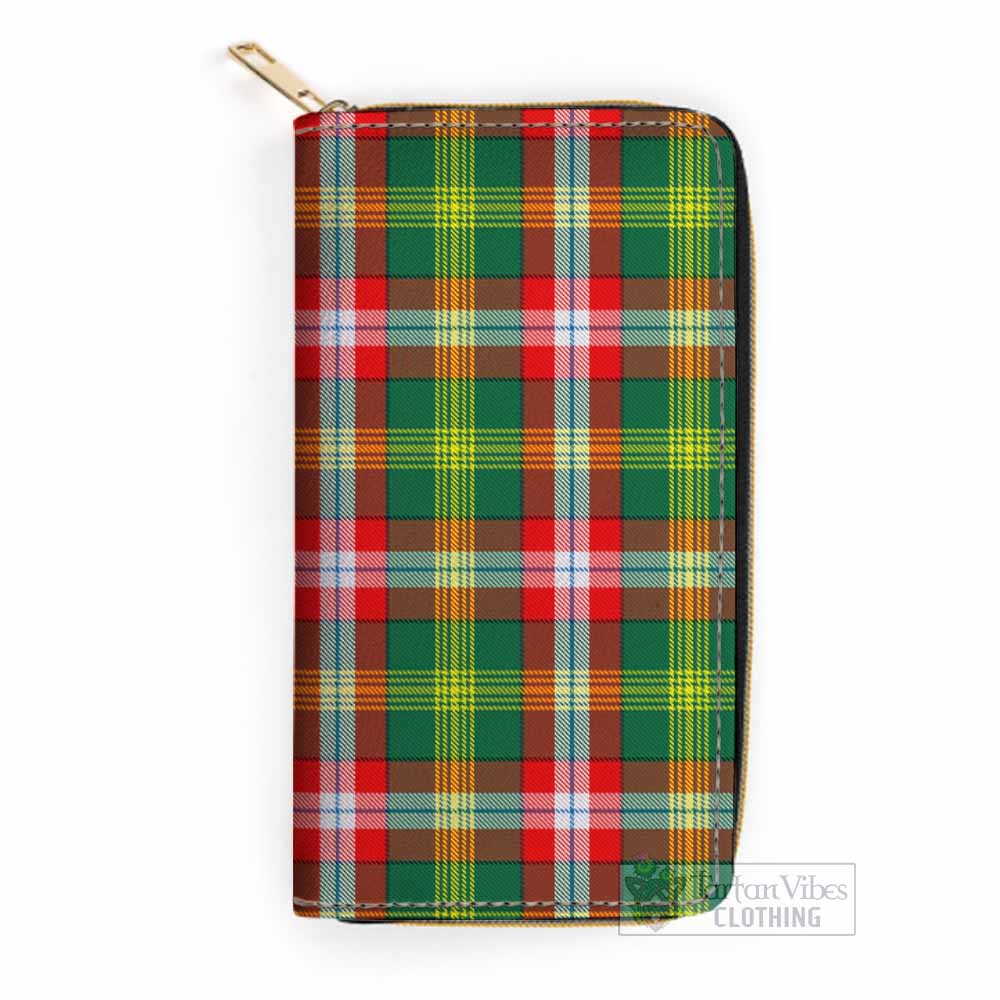Tartan Vibes Clothing Northwest Territories Canada Tartan Women's Leather Wallet