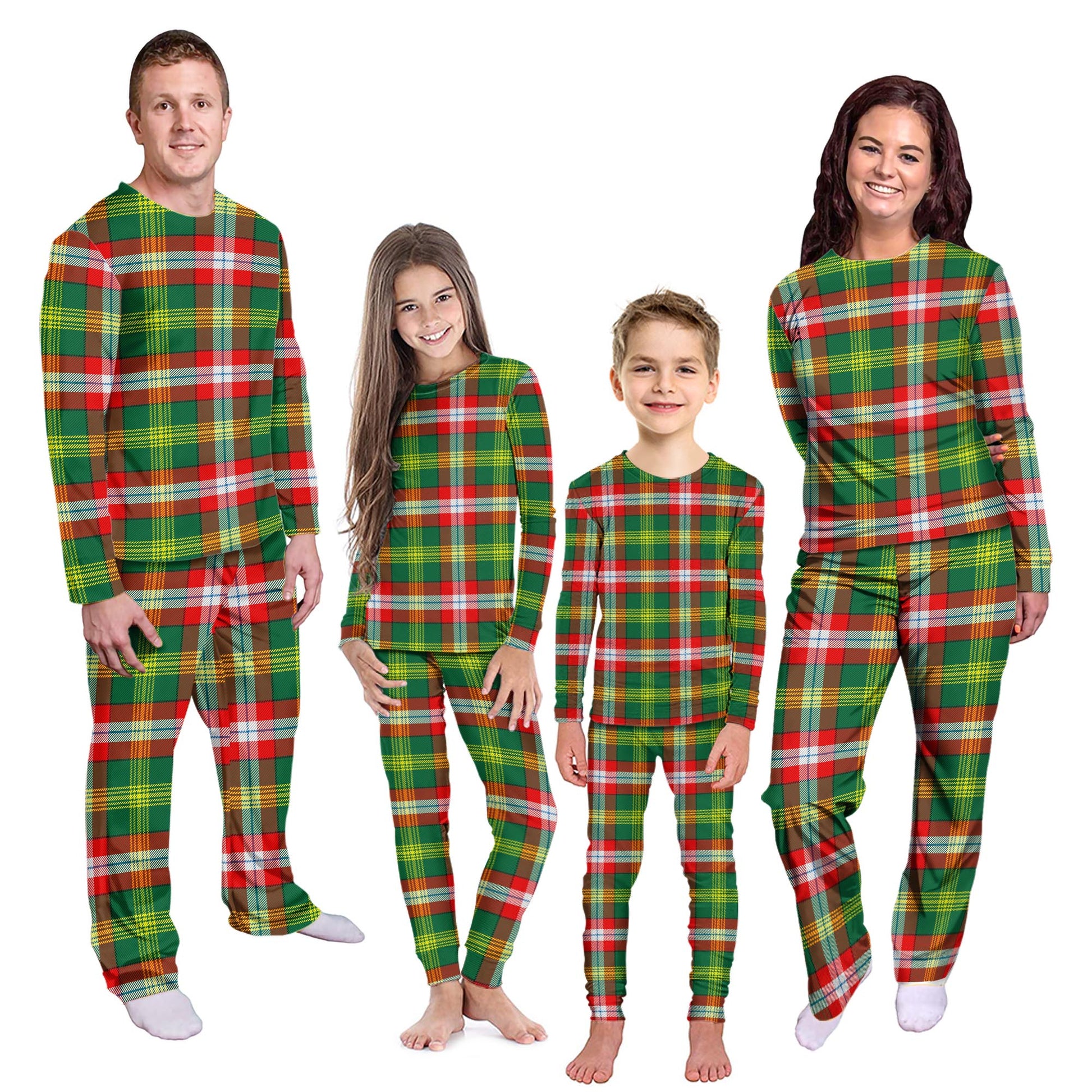 Northwest Territories Canada Tartan Pajamas Family Set - Tartanvibesclothing