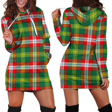 Northwest Territories Canada Tartan Hoodie Dress